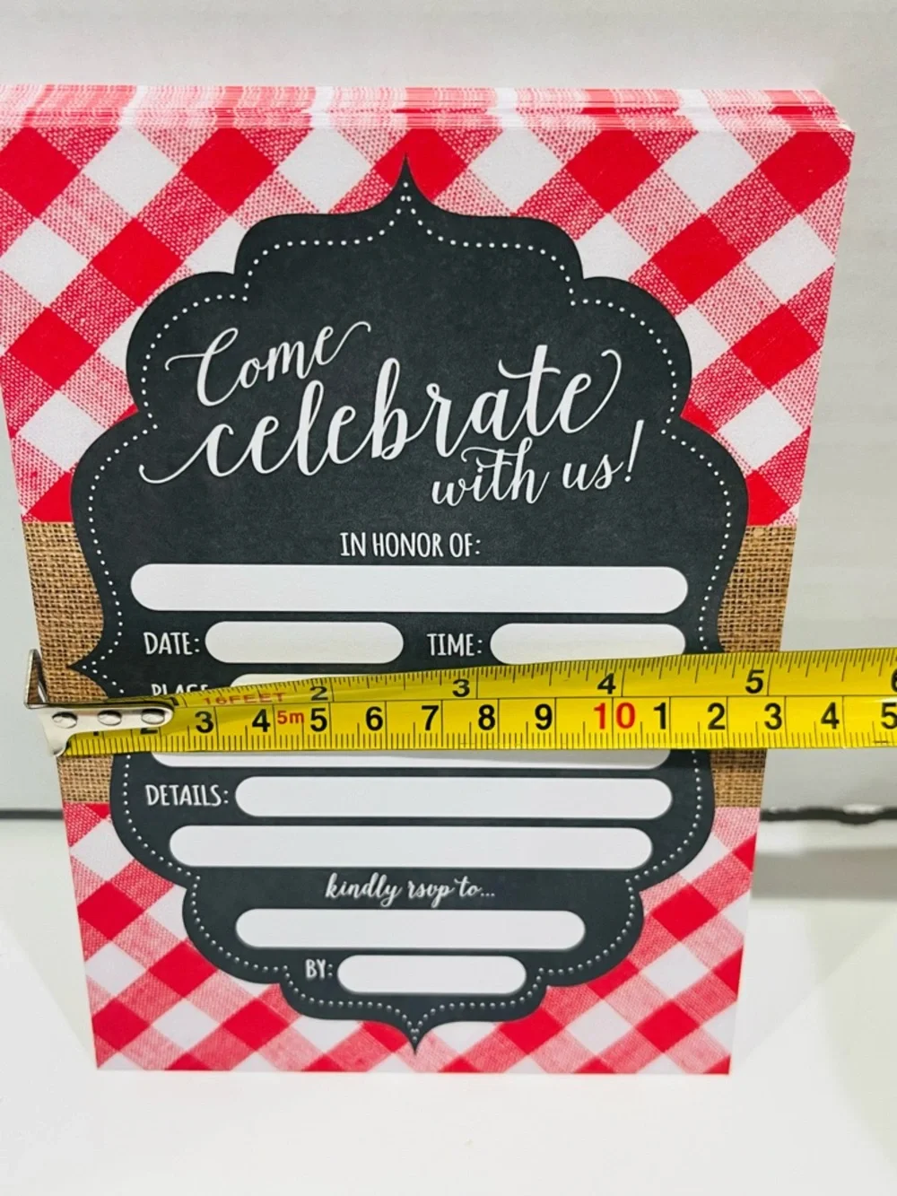 50 Come Celebrate With Us Invitations Fill In Cards Summer Party Invitations 7x5
